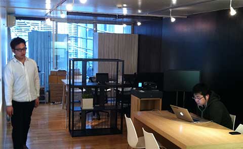 New office in Shibuya. Around 3 employees in Tokyo office.